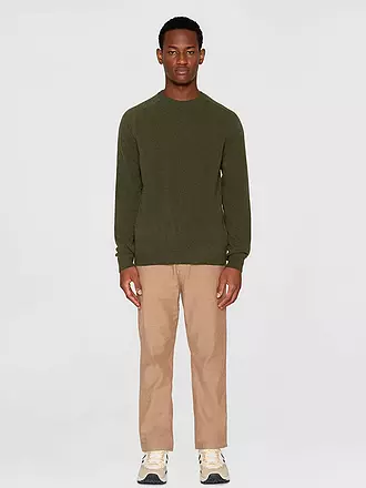 KNOWLEDGE COTTON APPAREL | Pull FIELD | grün